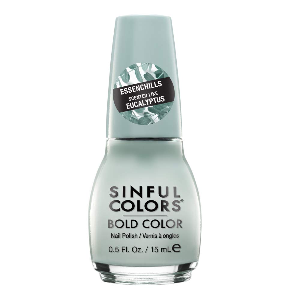 Sinfulcolors Sinful Essenchills Eucalyptahhh - Earthy Green-Teal Nail Polish