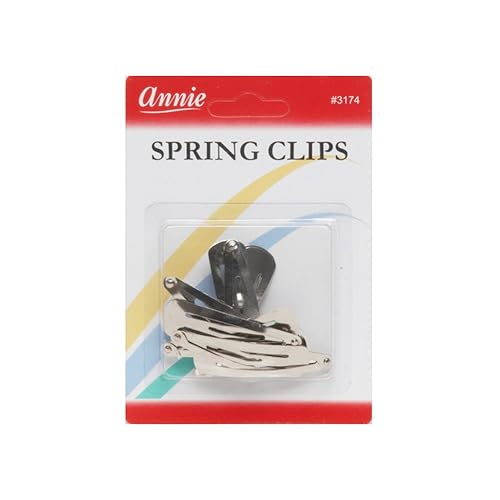 Annie Metal Spring Clips #3174 - Durable Crafting Clips For Diy Projects And Home Use