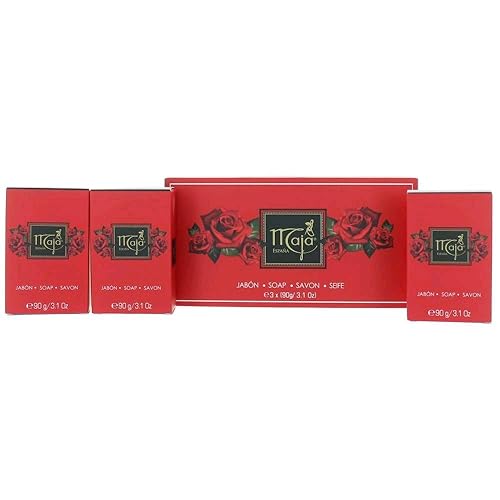 Maja Jabon Savon Soap Gift Set - 3-Piece 90G (3.1Oz) - Luxurious Bathing