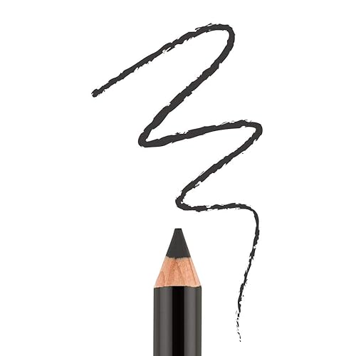 Bodyography Cream Eye Pencil Onyx - Waterproof Black Makeup Pencil With Coconut Oil, 0.04 Oz