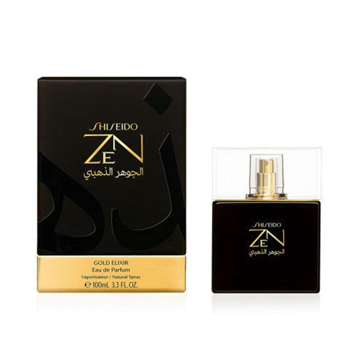 Shiseido Zen Gold Elixir Eau De Parfum Spray 3.4 Oz - Luxury Fragrance For Women