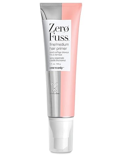 One 'N Only Zero Fuss Leave-In Spray Primer For Fine To Medium Hair, 5 Fl Oz, Tames Frizz