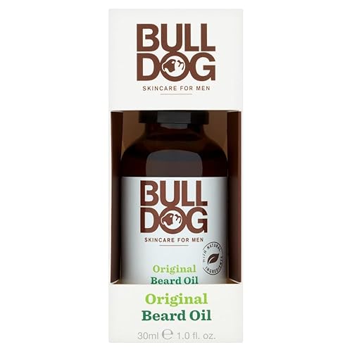 Bulldog Grooming Original Beard Oil - Tames & Conditions Beard, 30 Ml (1 Fl Oz)