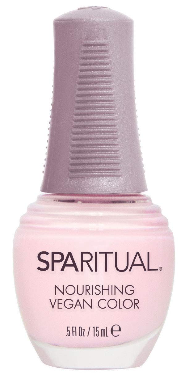 SpaRitual Nourishing Vegan Nail Color - Engaged, 0.5 fl oz, One-Step Nail Polish