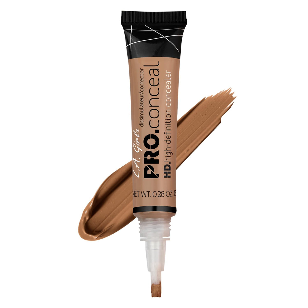 L.A. Girl Hd Pro Conceal, Chestnut Gc986 - Full Coverage Concealer, 0.28 Ounce