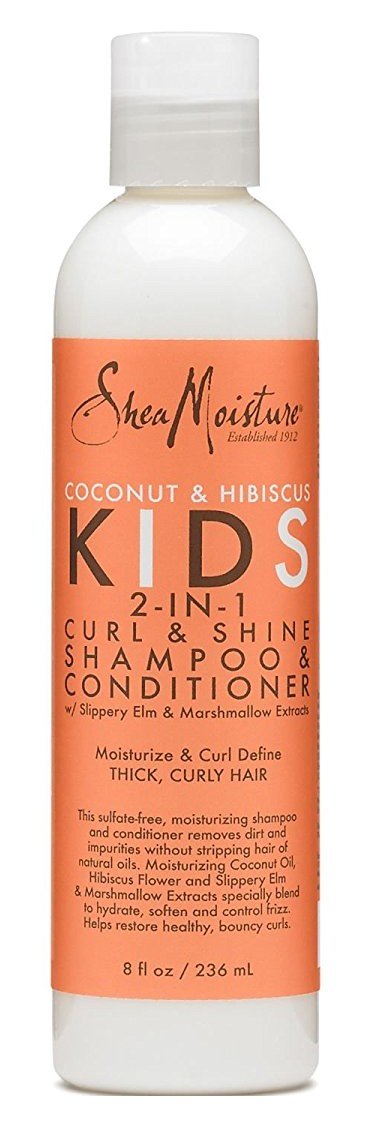 Sheamoisture Kids 2-In-1 Shampoo & Conditioner, 8Oz - Pack Of 3, S/M