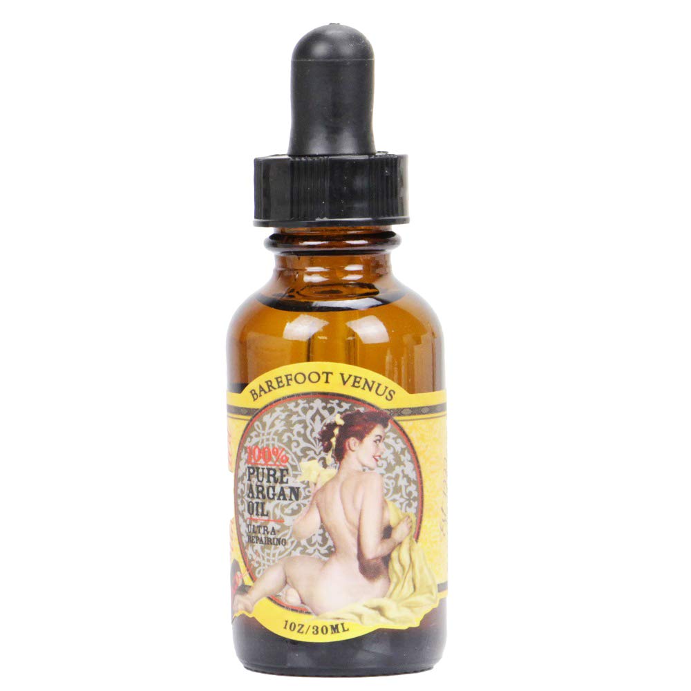 Barefoot Venus Mustard Bath 100% Pure Argan Oil 30Ml - Moisturizing & Nourishing Oil