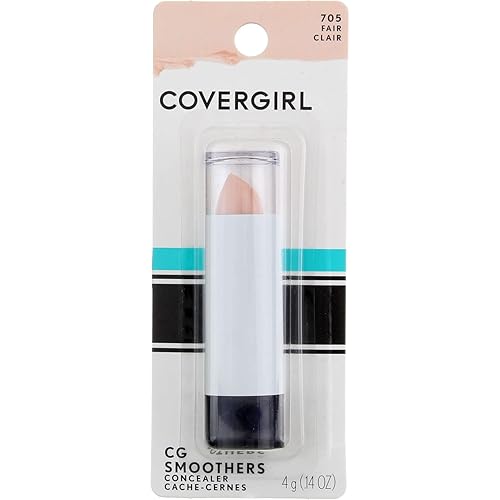 Covergirl Smoothers Concealer Fair 0.14 Oz (Pack Of 4) - Flawless Finish, Easy Application