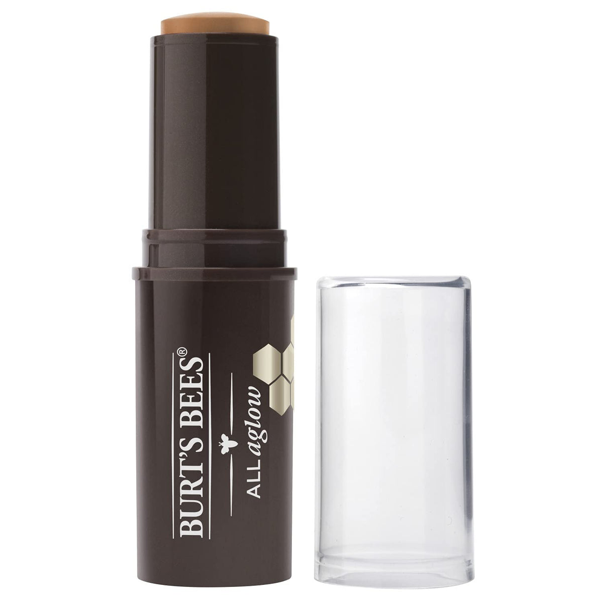 BURT'S BEES Golden Shimmer Bronzer Stick, 0.32 OZ - Radiant Glow, Easy Application