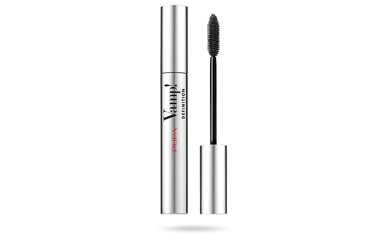 PUPA Milano Vamp! Mascara - Voluminous Long Lashes, 001 Extra Black, 0.3 Oz