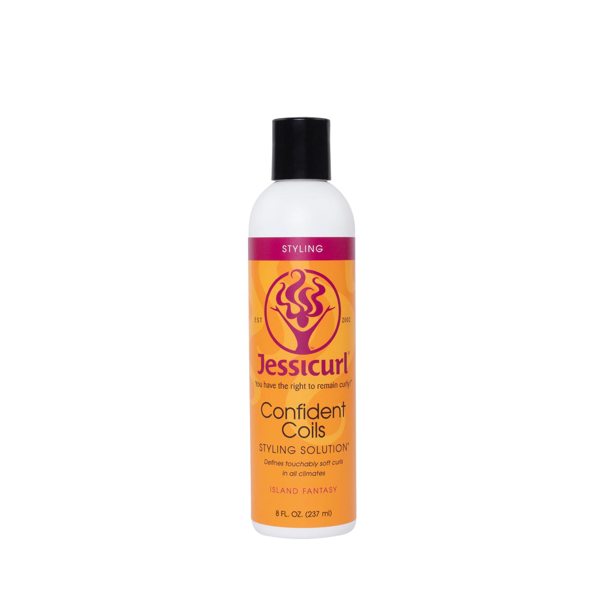 Jessicurl Confident Coils 8 Fl Oz - Curl Cream For Humidity & Frizz Control, Curly Hair Products