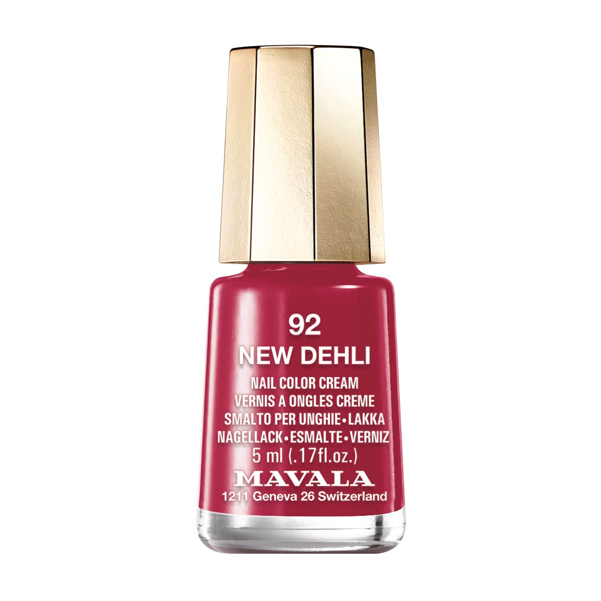 Mavala Nail Lacquer #92 New Dehli - 0.17 Ounce Long-Lasting Color Nail Polish