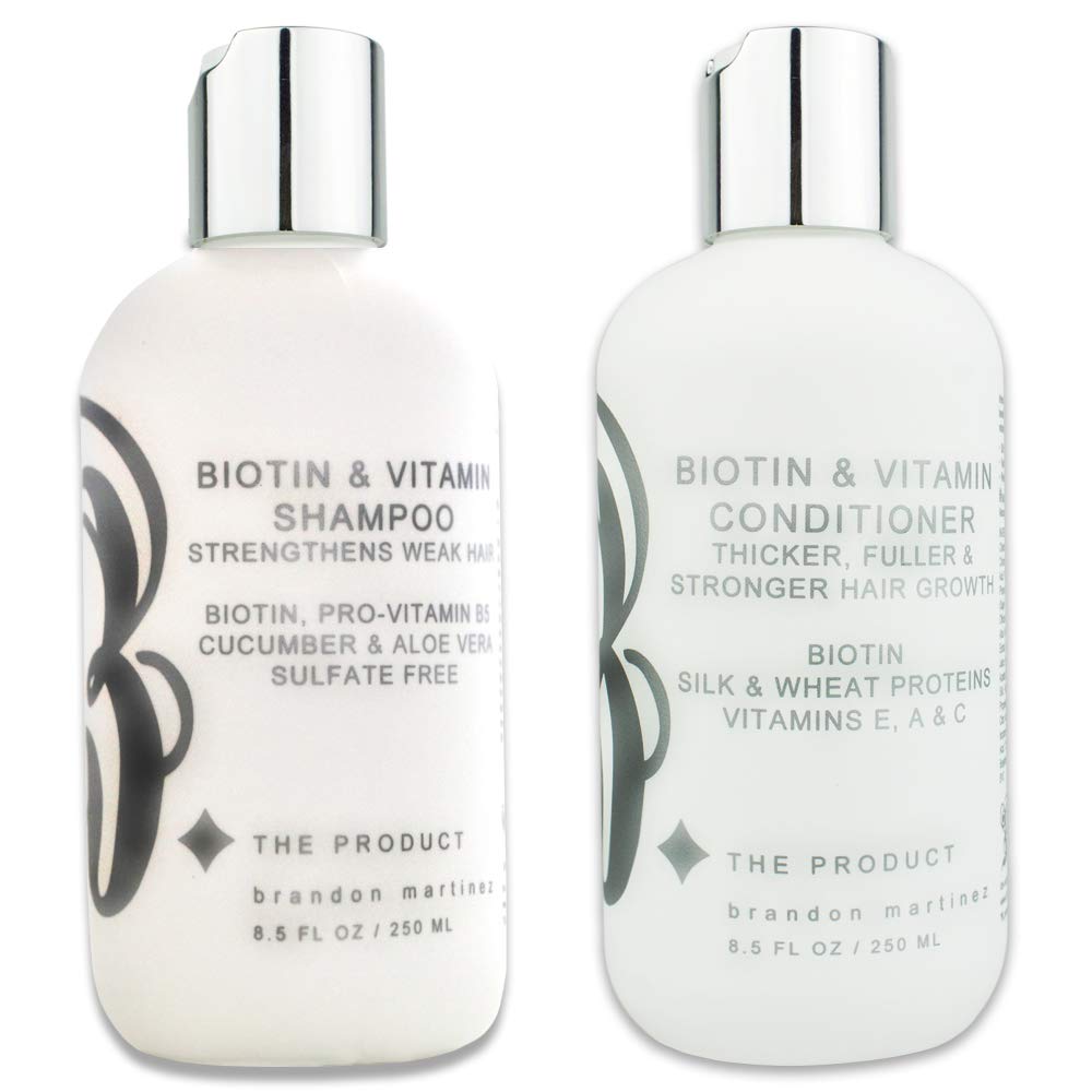 B The Product High Potency Biotin Shampoo & Conditioner Set - 8.5Oz For Fast Hair Growth