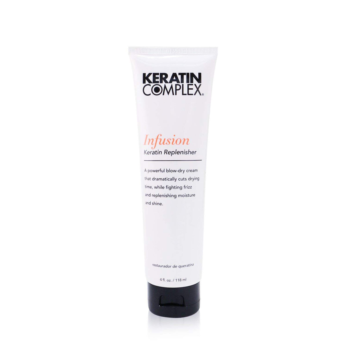 Keratin Complex Infusion Keratin Replenisher Blow Dry Cream, 4 Fl Oz - Smooth & Shine