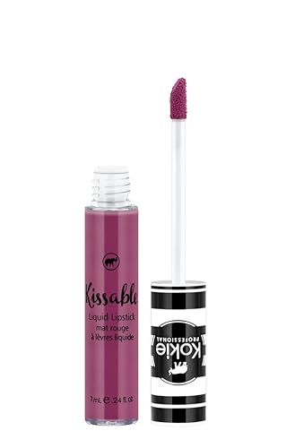 Kokie Kissable Matte Lip Gloss - Impeccable, 0.24 Fl Oz, Long-Lasting, Rich Color