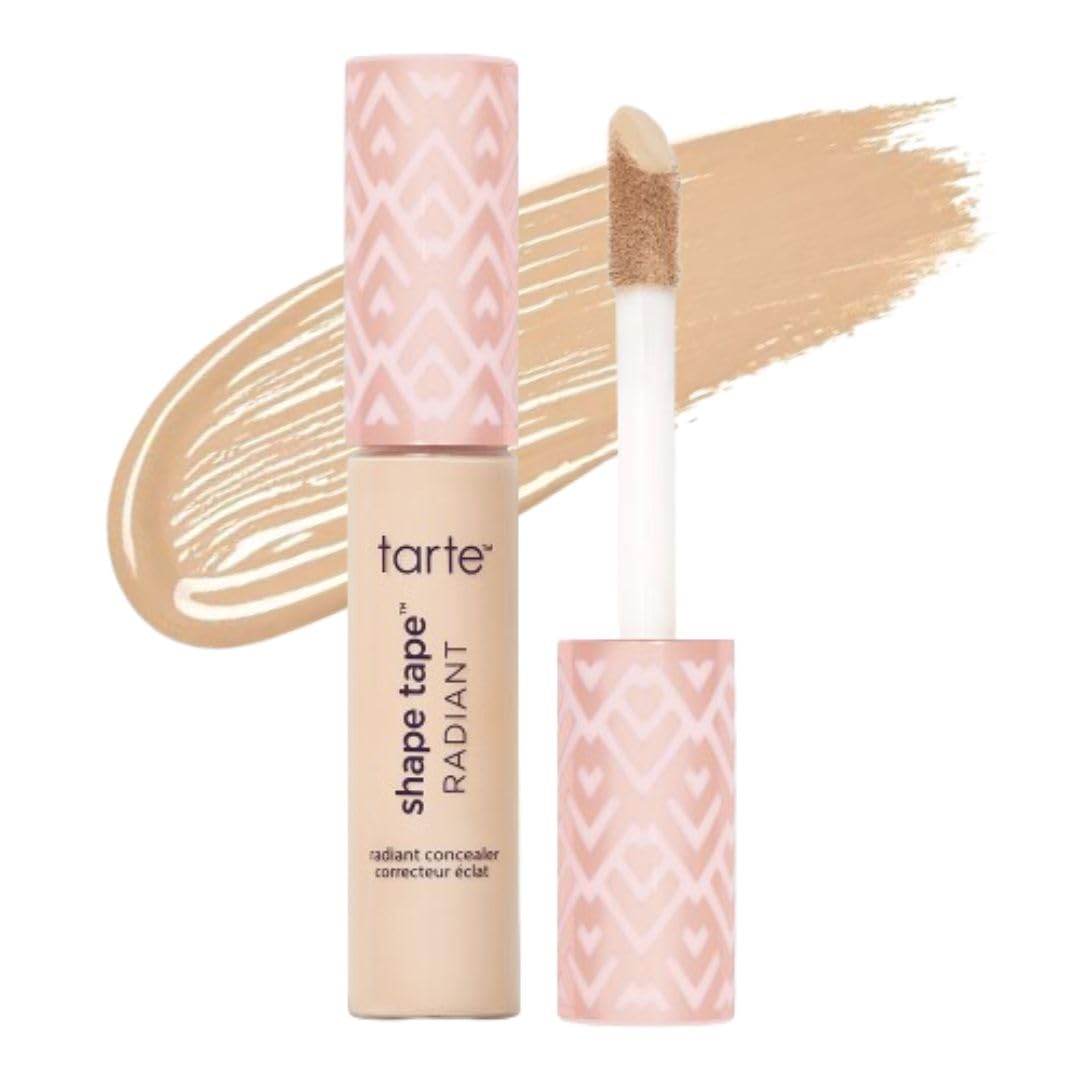 Tarte Shape Tape Radiant Concealer 22N Light Neutral - Medium Coverage, 0.33 Fl Oz