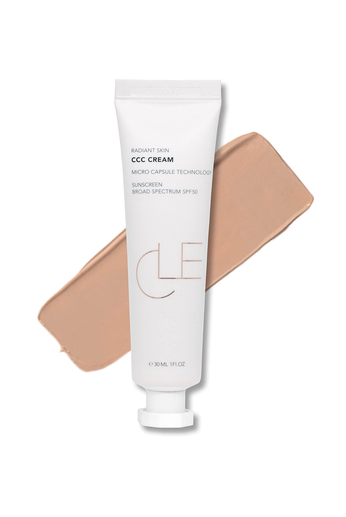 Cle Cosmetics Ccc Cream Foundation Spf 30, Golden Medium 301, 1 Fl Oz - Bb & Cc Cream Hybrid