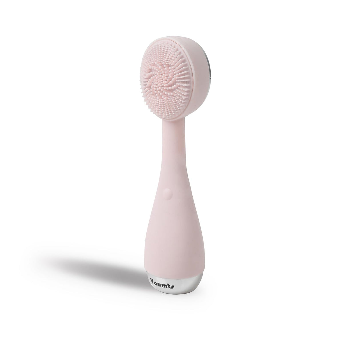 Vaomts Silicone Facial Cleansing Brush - Waterproof Sonic Exfoliator For Deep Cleansing, Pink