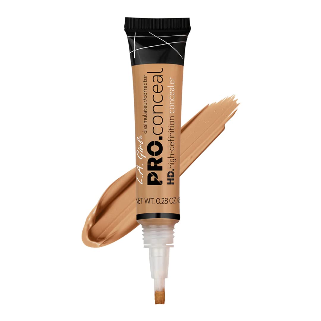 L.A. Girl Hd Pro Conceal Flirt Tawny 0.28 Oz - Flawless Coverage Concealer