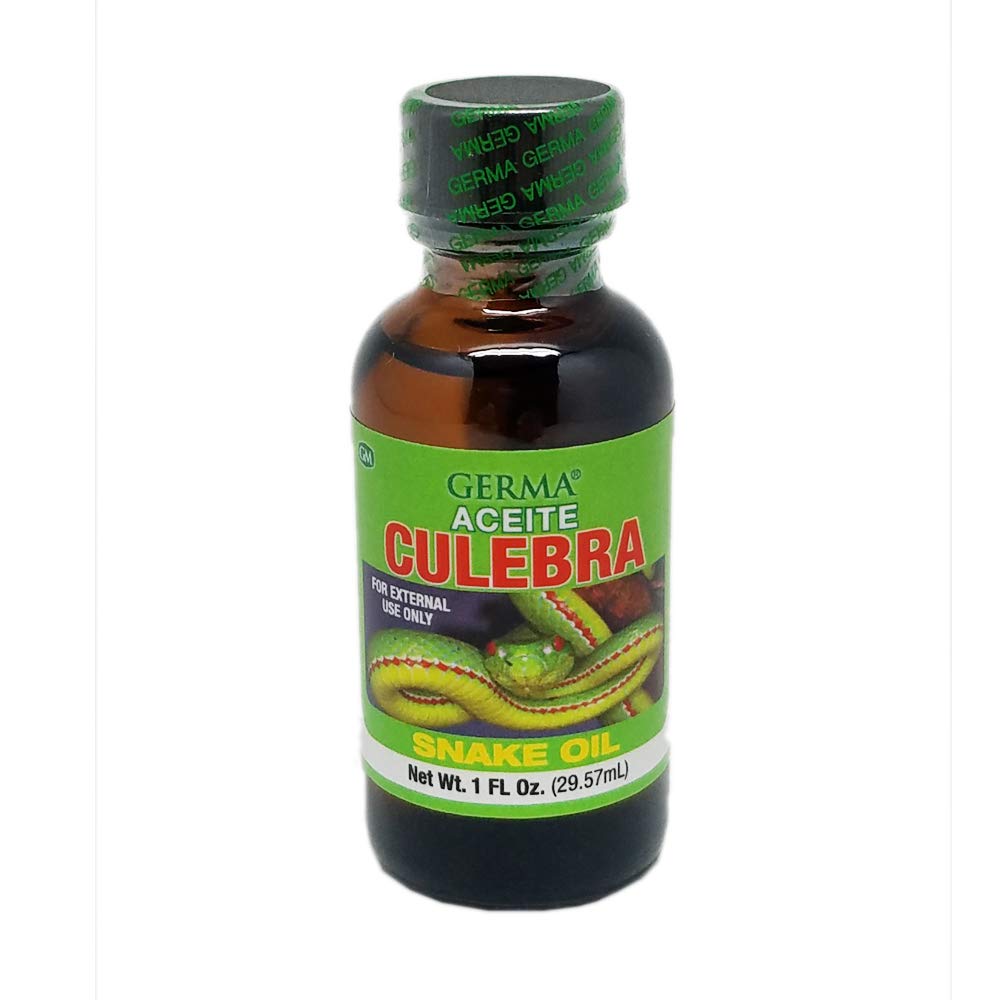 Germa Aceite De Culebra 1 Oz. Snake Oil - Natural Herbal Remedy for Skin Care