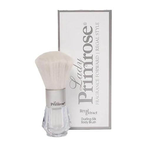 Lady Primrose Deluxe Body Brush - Royal Extract, One Size, Acrylic & Silk Material