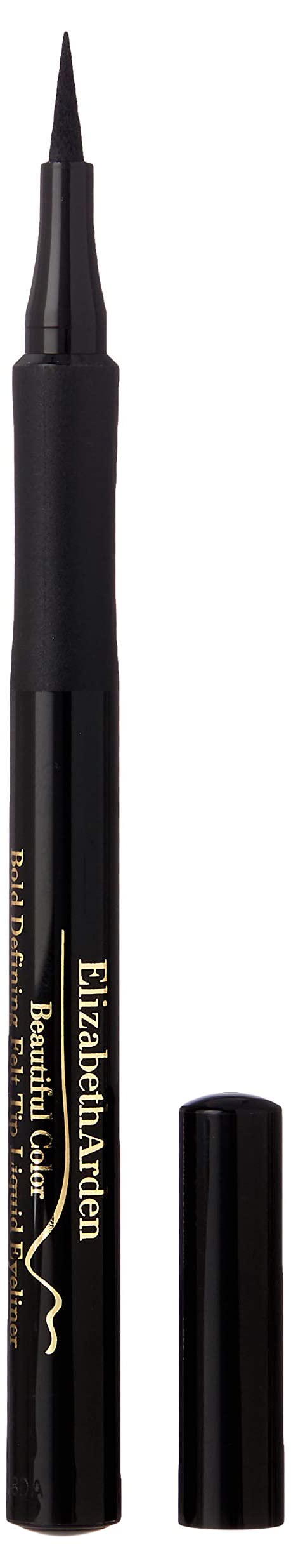 Elizabeth Arden Bold Defining Felt Tip Liquid Eyeliner, Seriously Black - 0.41 Oz.