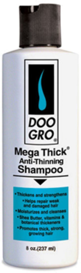 Doo Gro Mega Thick Anti Thinning Shampoo, 8.01 Fl Oz - Hair Growth & Volume Boost