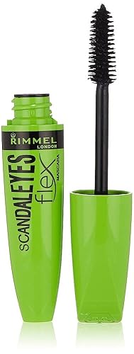 Rimmel London Scandaleyes Lycra Flex Mascara - 001 Black, Lengthening & Volumizing Formula