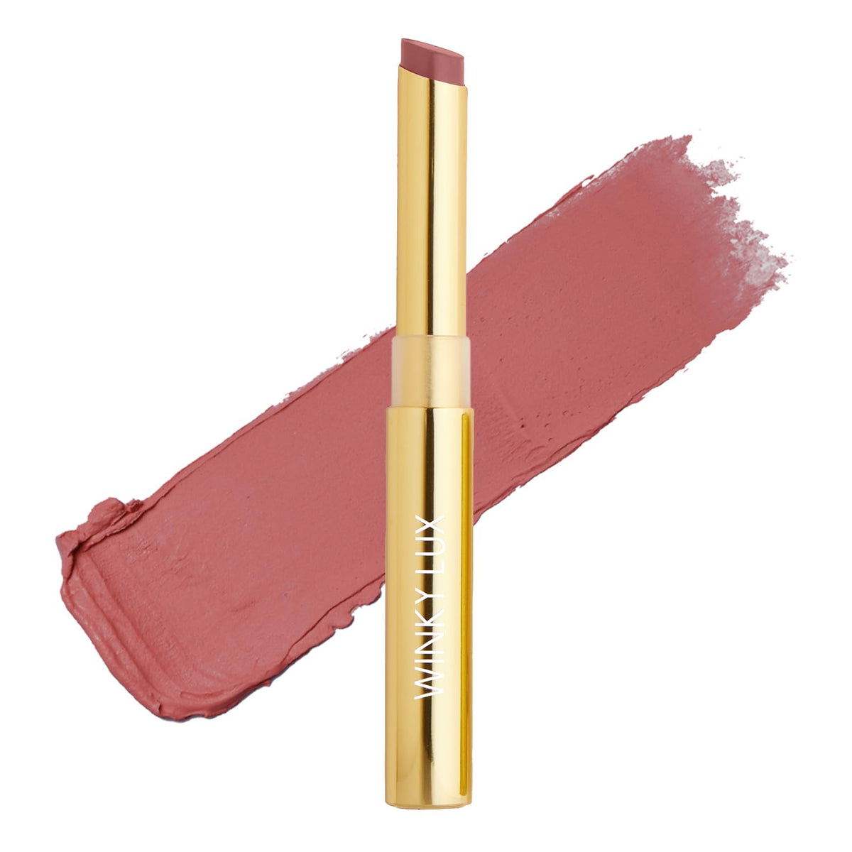 Winky Lux Skinny Plump Demi-Matte Lipstick - Weightless, Long Lasting, Hyaluronic Acid Infused