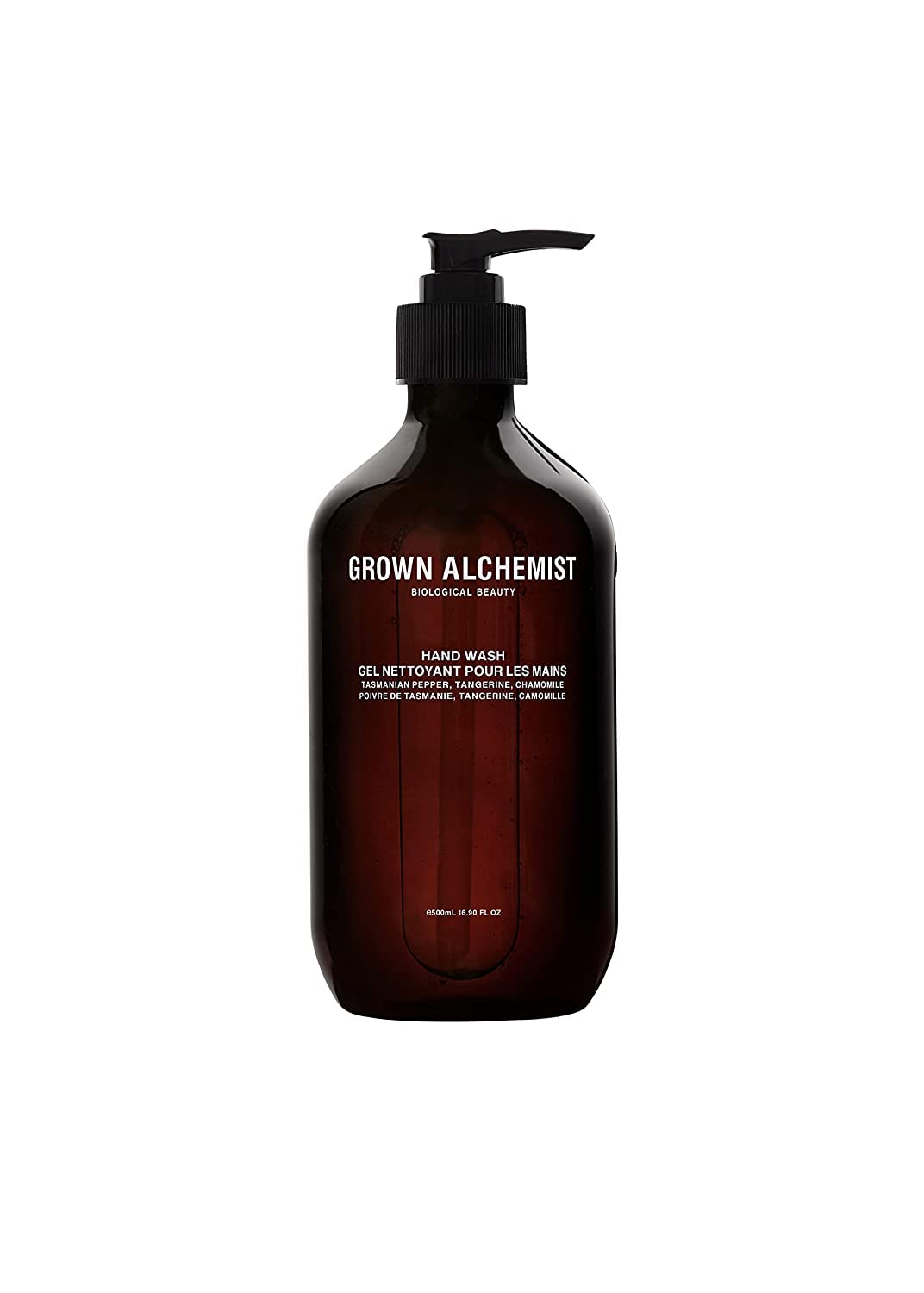 Grown Alchemist Hand Wash 16.9Oz - Tasmanian Pepper, Tangerine & Chamomile, Hydrating Cleanser