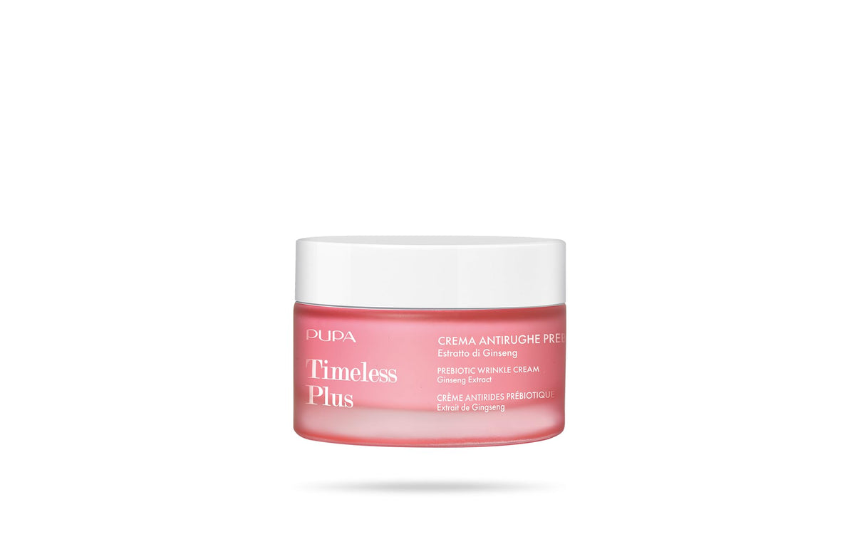 Pupa Milano Timeless Plus Prebiotic Wrinkle Cream  Rich And Enveloping Formula  Reduces Visible Signs Of Aging  Smooths And E