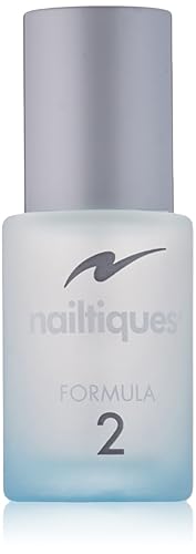 Nailtiques Formula 2 Protein Treatment, Clear, 0.5 Fl Oz - Strengthens & Nourishes Nails