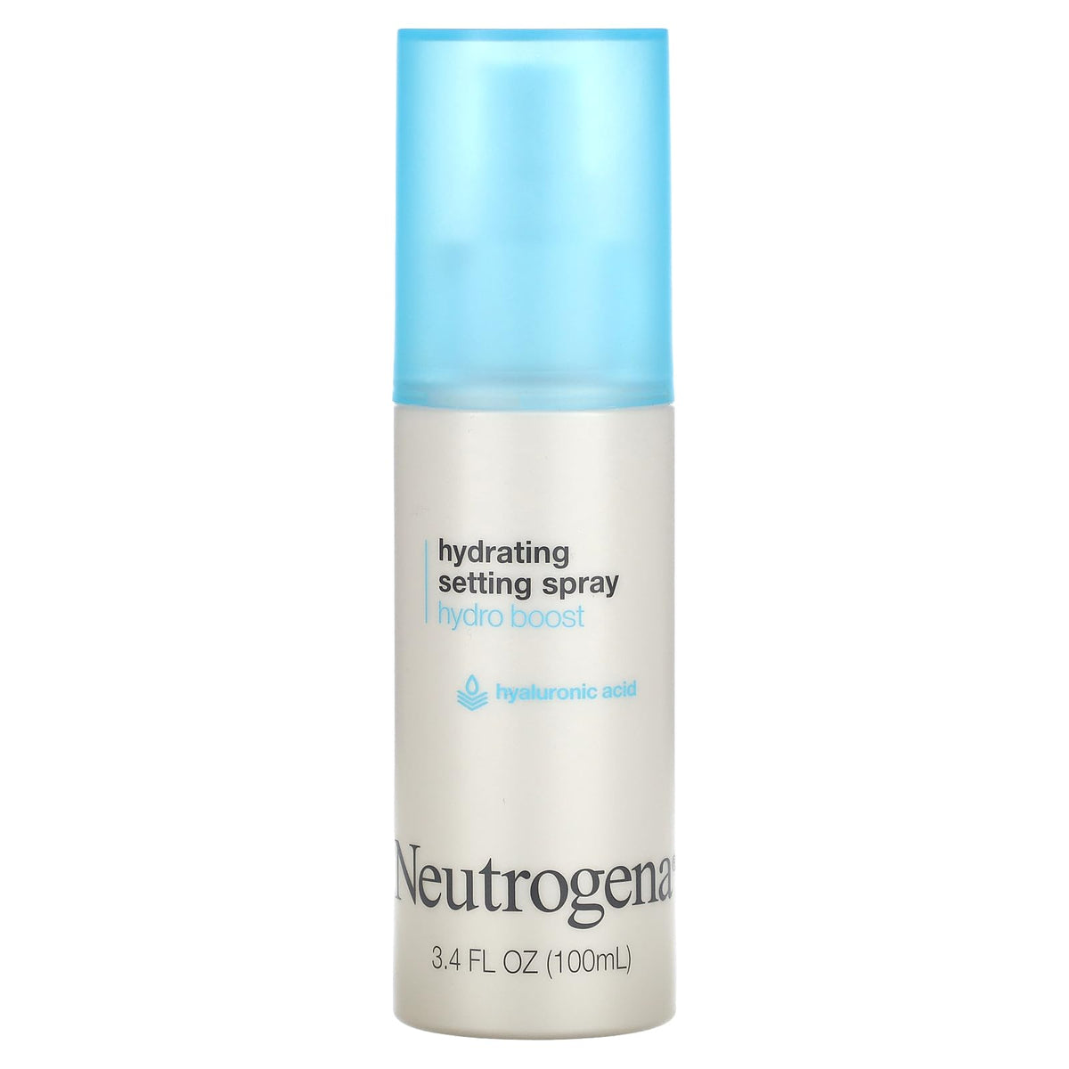 Neutrogena Hydro Boost Makeup Setting Spray With Hyaluronic Acid, 3.4 Fl Oz, Non-Comedogenic