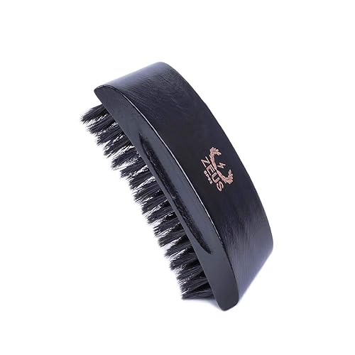 Zeus Premium Hair Brush For Men, Beech Wood & 100% Boar Bristle Grooming Tool