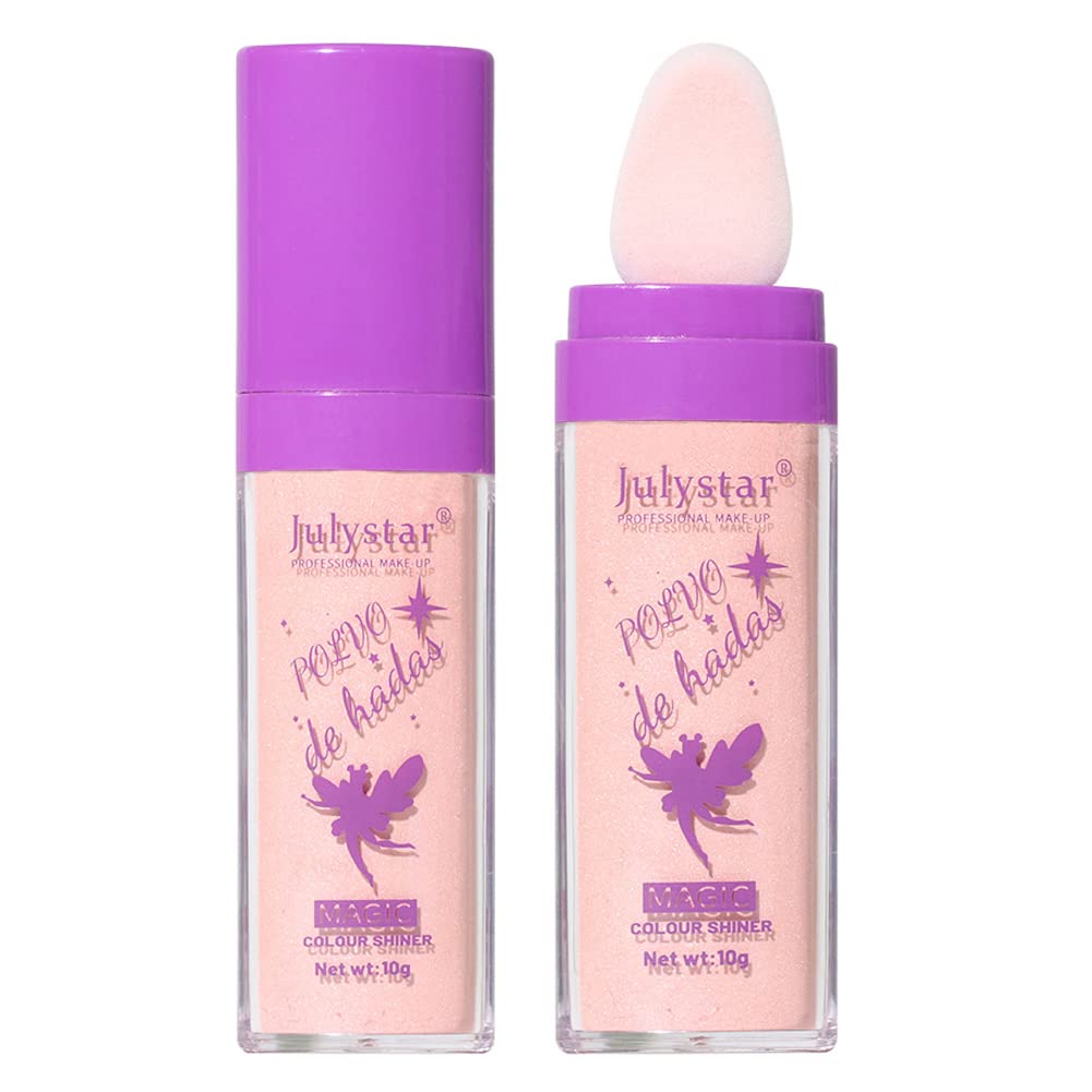 Gl-Turelifes Highlight Stick - Fairy Pink Shimmer Powder For Eyes, Face & Body (0.32 Oz)