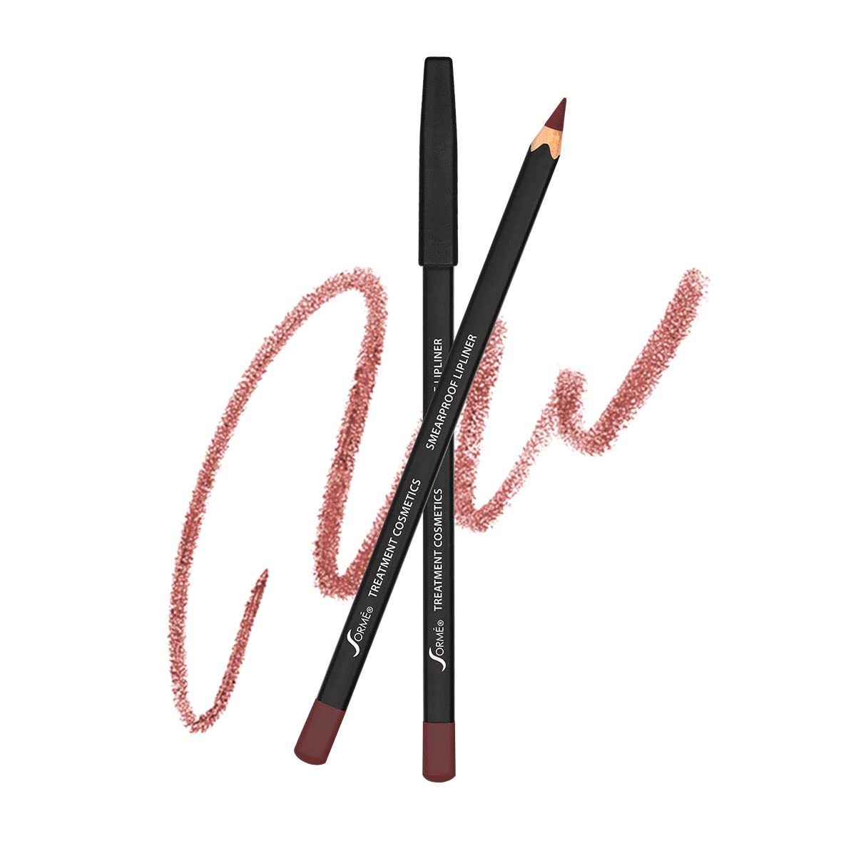 Sormé Waterproof Lip Liner - Smearproof, Revitalizing With Vitamins C & E, Chestnut, 1 Count