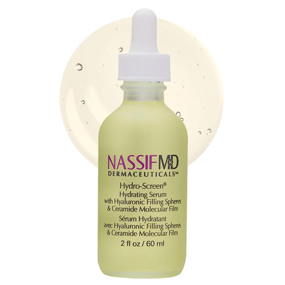 NASSIF MD Hydro-Screen Serum - Anti-Aging with Ceramides, Retinol, Bakuchiol, Hyaluronic Acid 