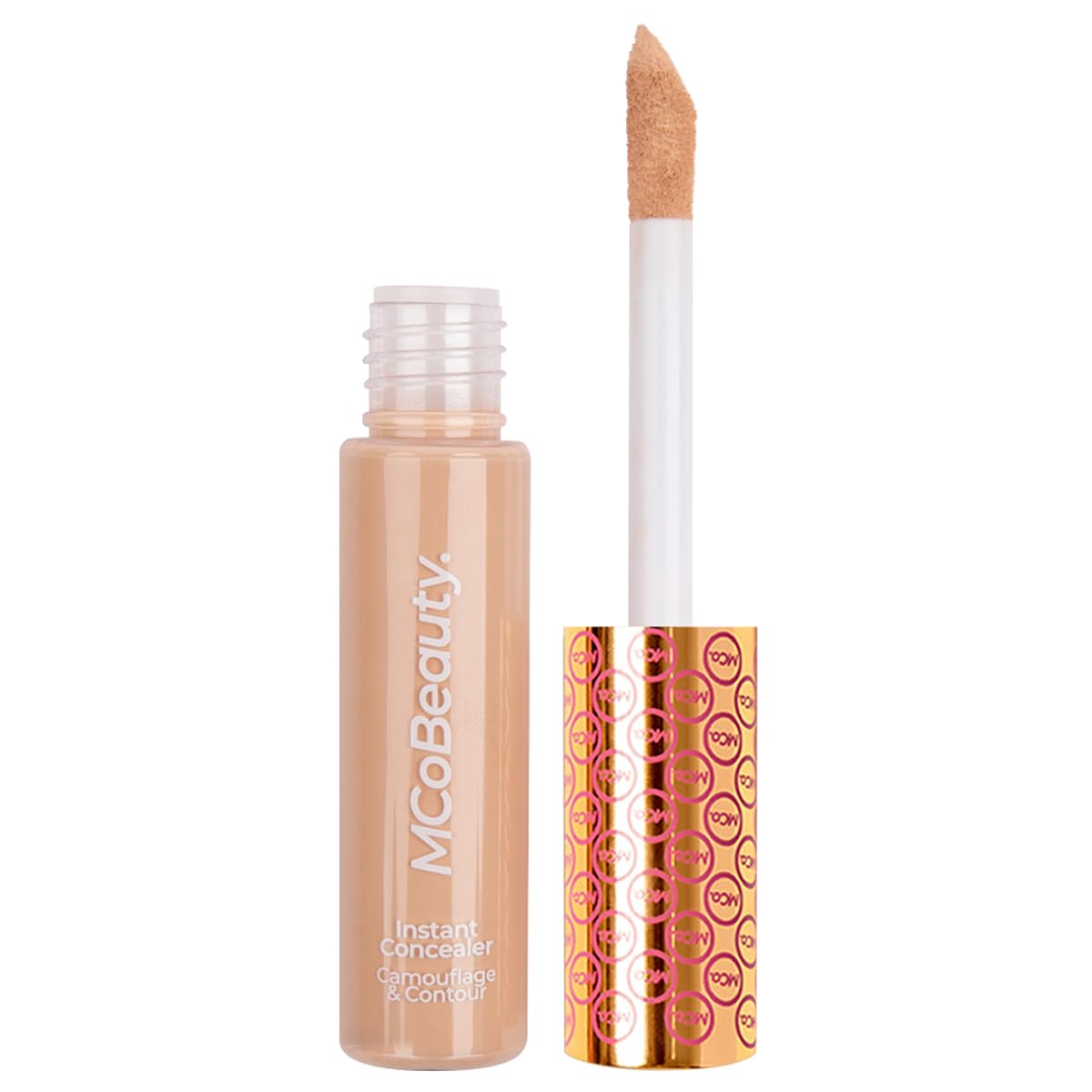 Mcobeauty Instant Concealer & Contour, Vegan Ivory, Flawless Coverage, 1.01 Fl Oz