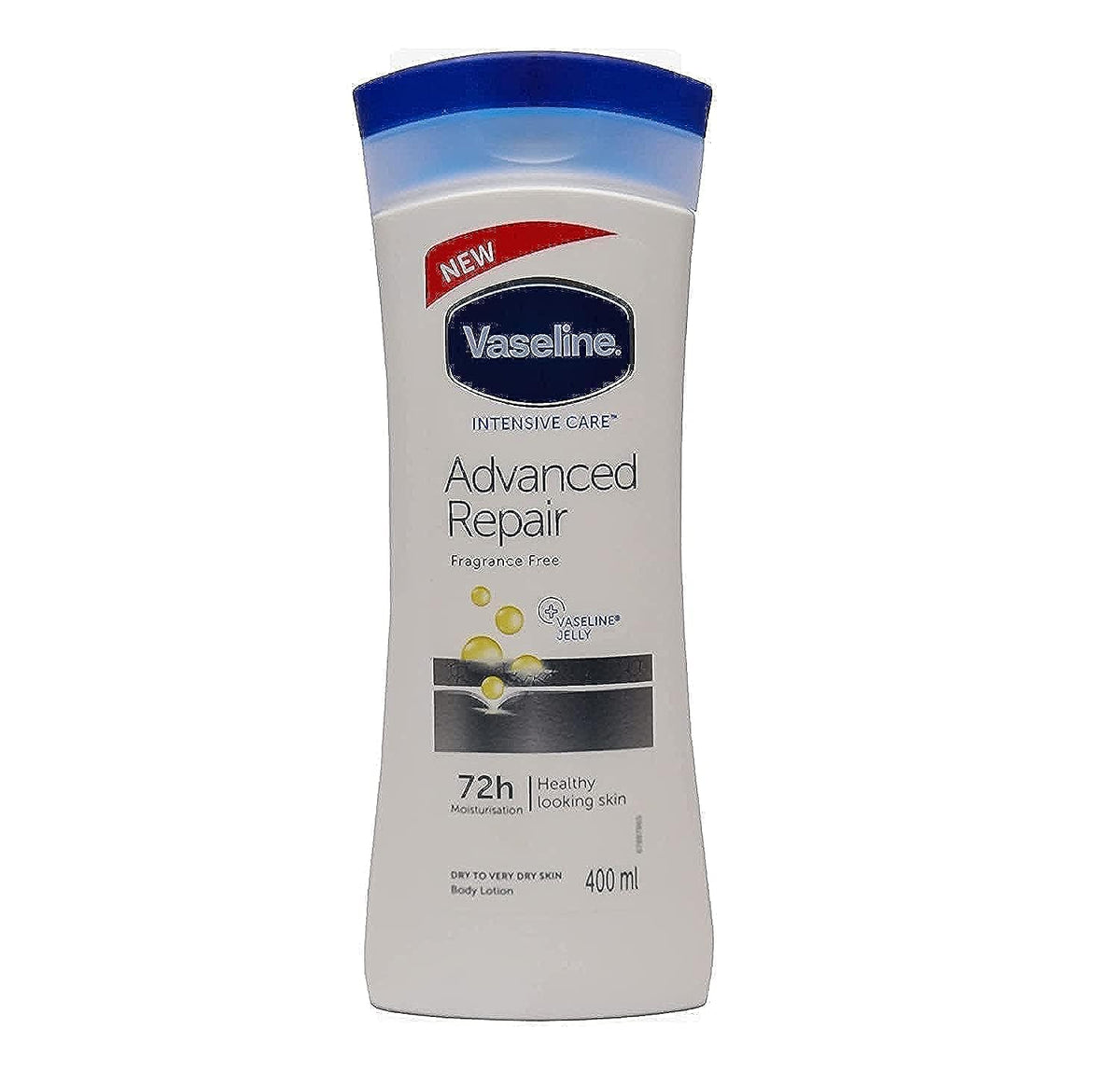 Vaseline Intensive Care Advanced Repair Fragrance-Free Body Lotion 400 Ml - Moisturizing Relief