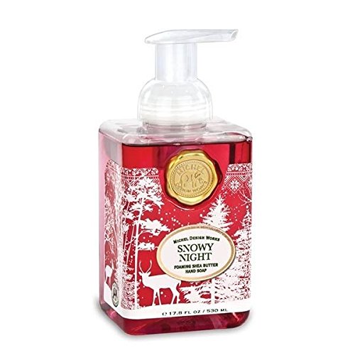 Michel Design Works Foaming Hand Soap - Snowy Night, 1 Fl Oz, Perfect For Holiday Gifting