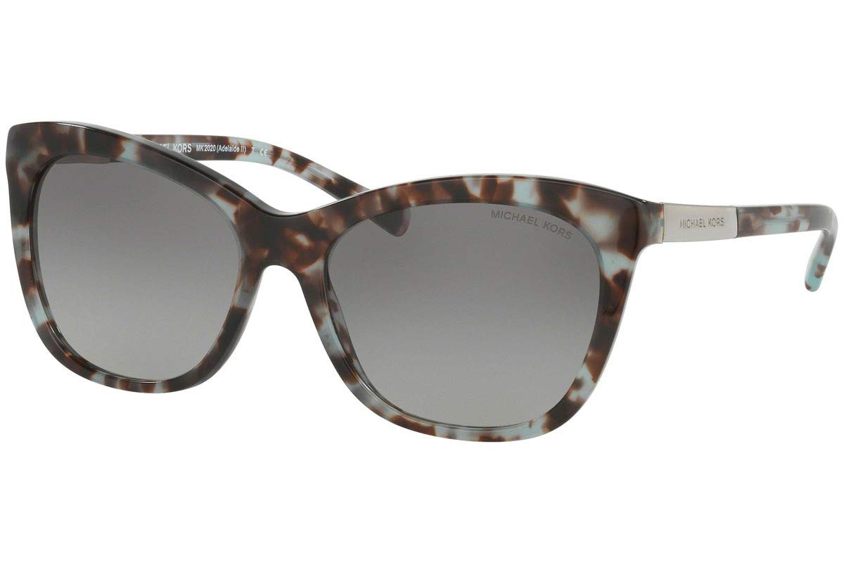 Michael Kors Adelaide Ii Sunglasses Blue Tortoise/Silver 56Mm - Mk2020-315411