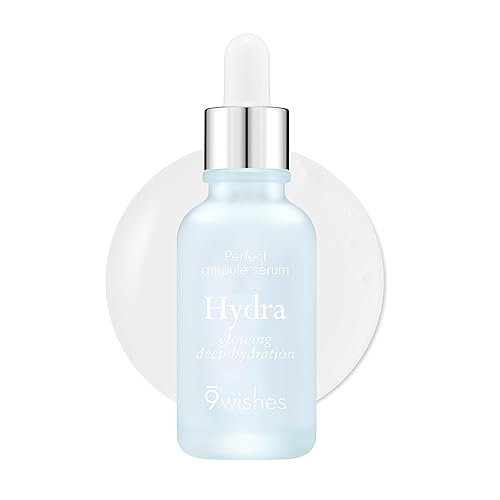 9 Wishes Hydra Ampoule Serum Ii - 1.01 Fl Oz, 55% Coconut Water, 72-Hour Moisture,