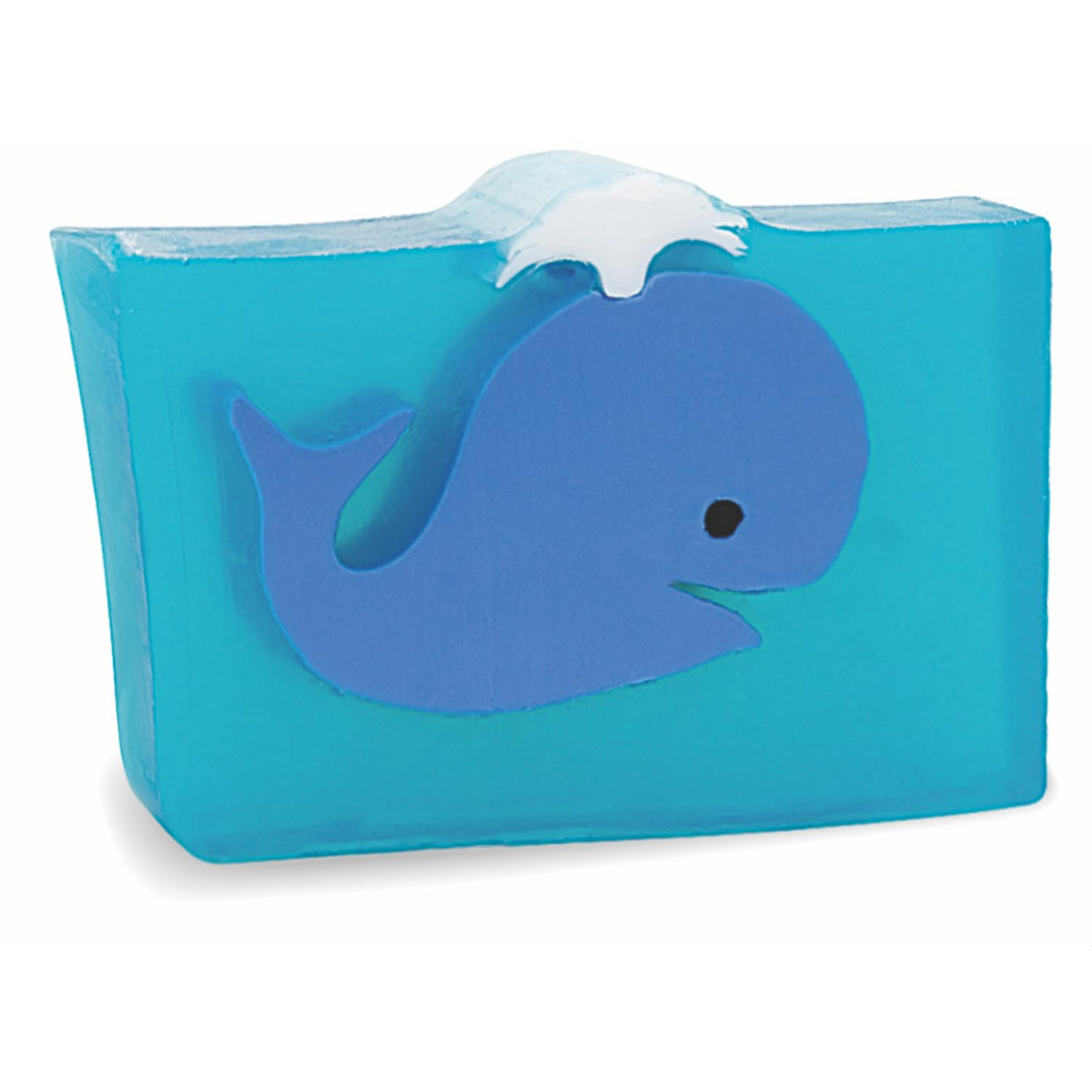 Primal Elements Blue Whale Glycerin Bar Soap | Vegan, Gluten-Free, Paraben-Free, 5.8 Oz