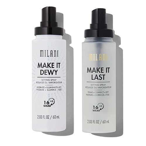 Milani Make It Last Original & Dewy 3-In-1 Primer & Setting Spray - Hydrate, Illuminate, Set