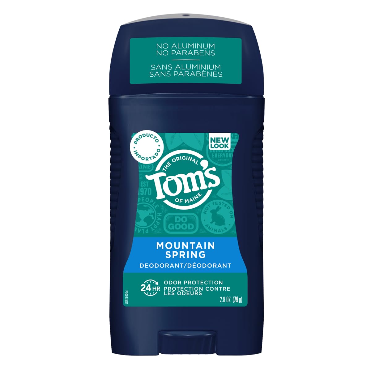 Tom'S Of Maine Aluminum-Free Natural Deodorant For Men, Mountain Spring, 2.8 Oz