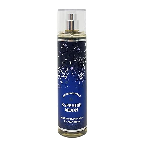 Bath & Body Works Sapphire Moon Fine Fragrance Body Spray Mist, 8 Fl Oz