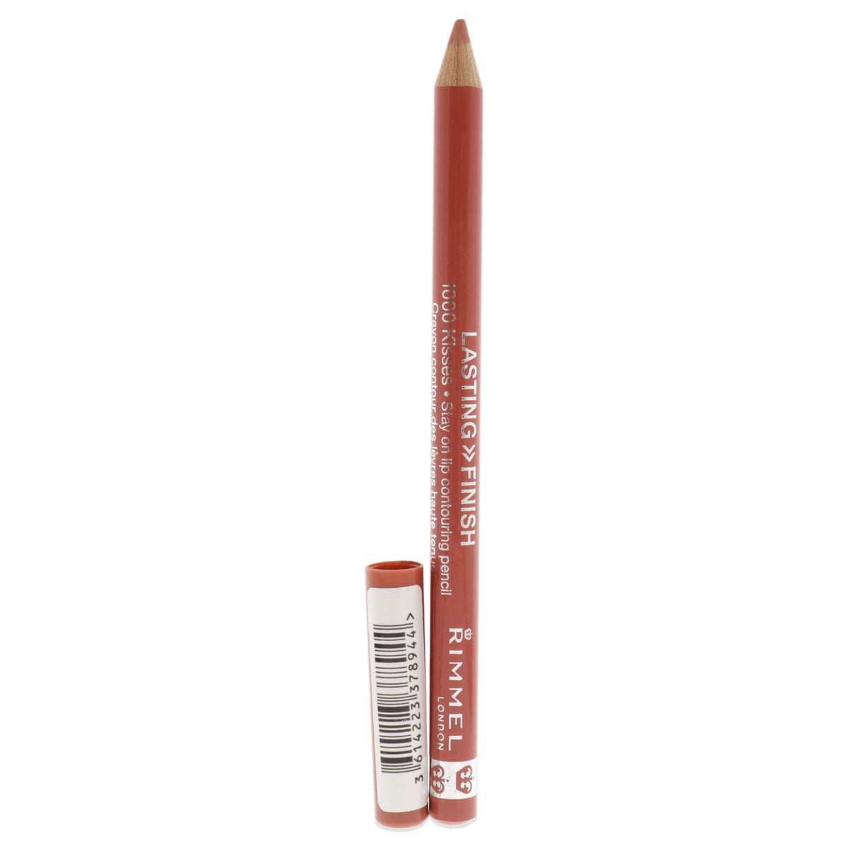 Rimmel 1000 Kisses Lip Liner - Coffee Bean, 1 Count, Long-Lasting, Smooth Application