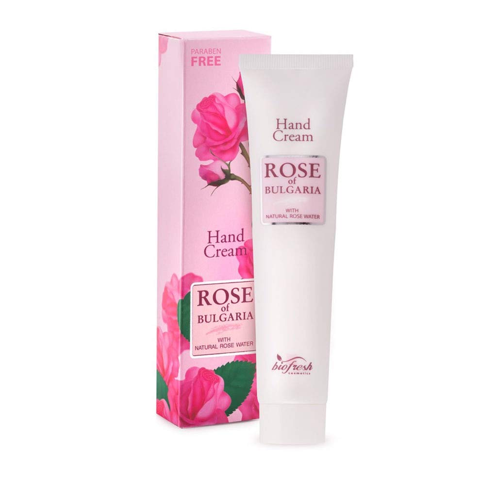 Biofresh Rose Of Bulgaria Hand Cream With Natural Rose Water, 2.54 Fl Oz