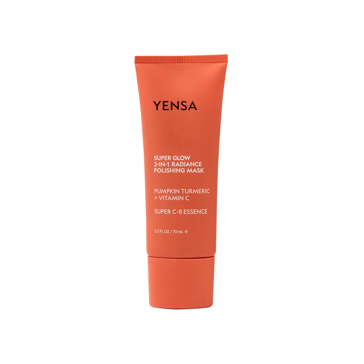 Yensa Superglow Radiance Polishing Face Mask - Exfoliating Pumpkin & Turmeric, 2.5 Fl Oz