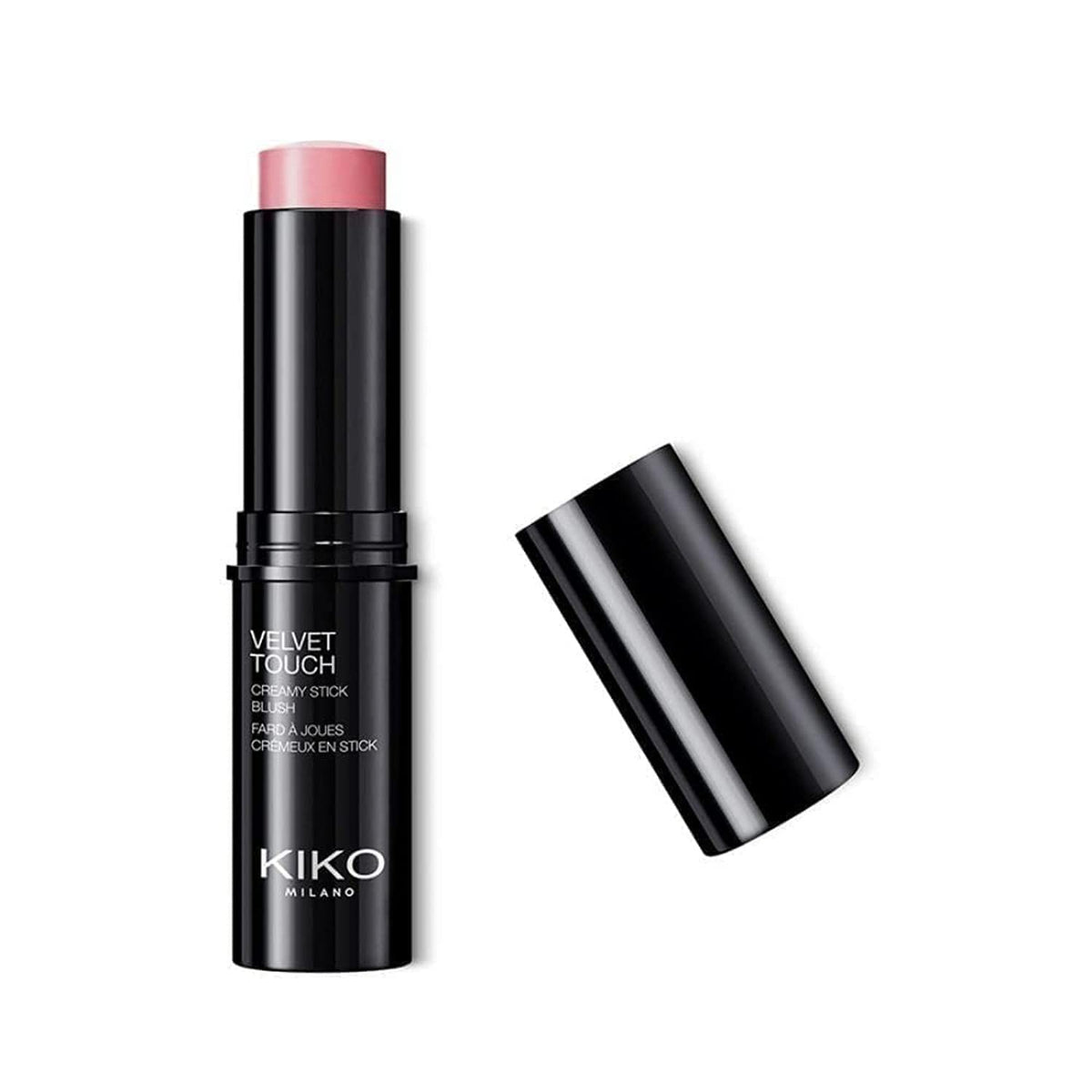 KIKO Milano Velvet Touch Creamy Stick Blush 07 - Natural Rose, 0.35oz, Radiant Finish